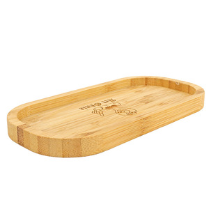 Factory wholesale creative bamboo <b>trays</b> for tea sets, fruit plates, <b>snack</b> plates, and storage <b>trays</b>. Bamboo and wood options - Product Image 2