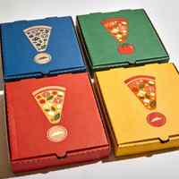 Boîte à pizza en gros OEM ODM, recyclable, de qualité alimentaire, emballage personnalisé pour pizza, fournisseur de boîtes de livraison de pizza de 8, 10, 12, 14, 16 pouces