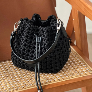 Handwoven <strong>Large</strong> Capacity <strong>Crossbody</strong> Tote <strong>Purses</strong> and Handbag Bucket Women's Hobo Bags - Product Image 4