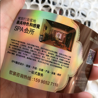 Carte de visite hologramme 3d, carte de visite en impression à chaud