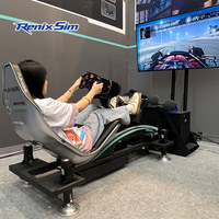Renixsim F1 Racing Arena : Simulateur de Course Cockpit, Parc d'Attractions Commercial, Formation Clé en Main, Simulateur de Mouvement Voiture, Rig SimRacing