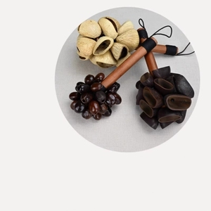 Maracas en bois naturel en forme de gousse de fruit, instrument de percussion pour la maternelle, jouet musical en gros - Product Image 4