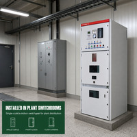 Unité de Commutation Compacte (RMU) à Moyenne Tension, Type Ring Main Unit, Configuration à Trois Cubicles pour Poste de Distribution