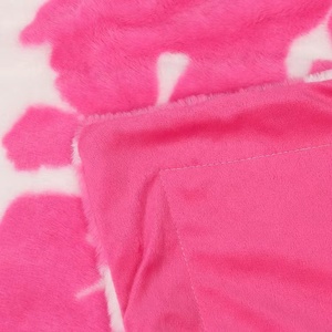Vente en gros couverture en flanelle imprimée double face impression vache occidentale aztèque plaine double face pour l'hiver personnalisation privée - Product Image 3