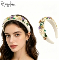 Serre-têtes élégants en strass pour femmes – Accessoires capillaires tendance pour le quotidien, mariages, fêtes, salons et boutiques