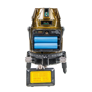 Mestek — mètre laser croisé 360 degrés, niveau laser à <span class=keywords><strong>8</strong></span> lignes avec chargeur et adaptateur - Product Image 2
