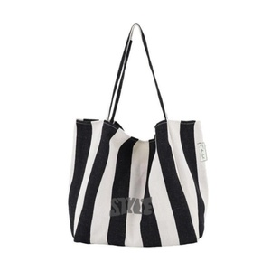 Large Eco Friendly Low MOQ Printed Canvas Tote <b>Bags</b> Embroidery Chains Two Handles <b>Shoulder</b> <b>Strap</b> Custom Logo TC Brand Button - Product Image 5
