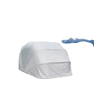 <span class=keywords><strong>Abri</strong></span> de <span class=keywords><strong>voiture</strong></span> pliable en acier moderne et durable, <span class=keywords><strong>abri</strong></span> portable toutes saisons, auvent de garage, protection contre le soleil et la pluie, installation facile pour l'extérieur - Product Image 4