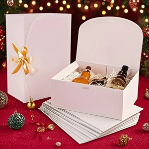 Boîte Cadeau Pliante de Luxe avec Logo Personnalisé en Carton Recyclable, Film Alimentaire 4C UV et Impression Gaufrée Haut de Gamme - Product Image 2