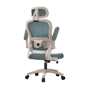 Trung Quốc nhà máy bán buôn cao trở lại hiện đại màu trắng văn phòng điều hành bền ghế máy tính Ergonomic lưới Ghế văn phòng - Product Image 5