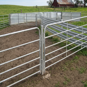 Panneau de clôture soudé galvanisé et traité thermiquement, durable, facile à installer, pour l'élevage de bétail en ferme - Product Image 3