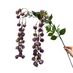 Décoration suspendue en plastique en forme de flocon de neige et de fruits, style jardin secret, pour mariage, maison, restaurant - Product Image 5