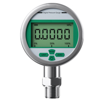 Manomètre numérique intelligent hydraulique en acier inoxydable Qidian QDL80B avec écran LCD -0,1~60Mpa, filetage M20*1,5, précision 0,1%F.S/0,2%F.S