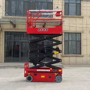 6m 8m automatic Self-propelled aerial platform Electric Scissor Lift Platform Hydraulic motorcycle lift table Price