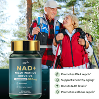 Capsules de supplément de santé OEM nicotinamide riboside liposomal avec quercétine de resvératrol pour adultes