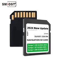 Para SMIOST coche Android navegación GPS tarjeta SD Micro Memorial Software para Skoda MIB2 Europa Superb 3 Rapid