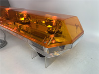 Barra de luces giratoria halógena de 47 pulgadas Golddeer, luz estroboscópica ámbar de advertencia para camiones, luces de baliza para vehículos de emergencia
