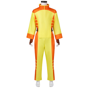 Disfraz de Invincible Rex, conjunto completo, traje amarillo y naranja para juegos de rol de Anime, Halloween - Product Image 3