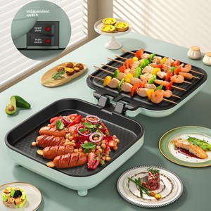 เครื่องทำแพน<span class=keywords><strong>เค้ก</strong></span>ไฟฟ้าทรงสี่เหลี่ยมรุ่นใหม่ <span class=keywords><strong>แบบ</strong></span>ลึกขึ้น ขนาดใหญ่ขึ้น กระทะเคลือบสารกันติดสองด้าน ควบคุมด้วยระบบกลไก สำหรับใช้ในครัวเรือน - Product Image 4