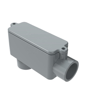 Système de conduits électriques isolants Ul651 certifiés par Astm, corps en PVC X Cond <span class=keywords><strong>1</strong></span>/2 "et <span class=keywords><strong>3</strong></span>/4" - Product Image 3