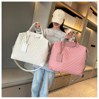 Sac de voyage Oxford à imprimé numérique éléphant, grande capacité, pour femmes, avec poignée et sangle, idéal pour le sport et le quotidien
