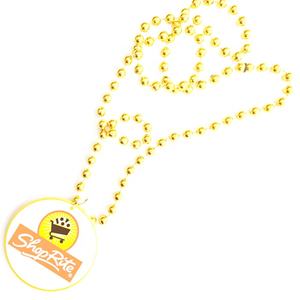 מפעל מותאם אישית 7 מ "מ 33" מ "חרוזי גרא עם 2.5" שרשרת זהב אספקה וקישוט - Product Image 4