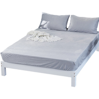 Housse de matelas en velours cristal sur mesure, entièrement élastique, pour chambre à coucher, hôtel, fabrication directe