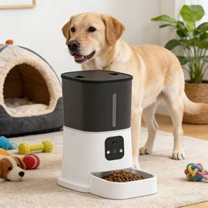 Comedero Inteligente Programable para Mascotas, Dispensador Automático de Comida para Mascotas con Pantalla LCD, Platos y Comederos para Mascotas - Product Image 1
