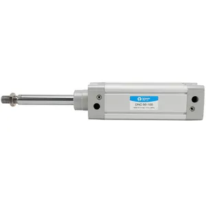 DNC Series Square Type Bore Stroke Double Piston Adjustable Pneumatic Cylinders Cilindros Pneumaticos