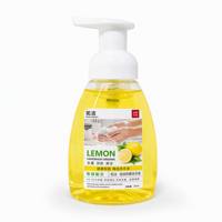 Savon liquide moussant pour les mains de haute qualité personnalisé à l'odeur de pêche et de citron, 250 ml, détergent ménager