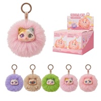 Boîte mystère en PVC en forme de chat paresseux Things Woo pour filles, vente en gros d'usine, décoration de la maison, bureau, voiture