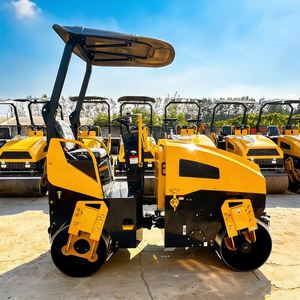 Rodillo Compactador de Doble Tambor LS20H de 2 Toneladas, Ahorra Tiempo, Velocidad de 0-6 km/h, Compactación de Superficies Asfálticas - Product Image 5