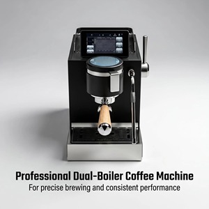 VOKA Datas Espresso Machine with 9-15Bar and Intelligent Control System Dual Boiler Semi-Automatic - Product Image 2