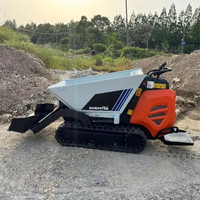 Schnelle Lieferung Antspower 2026 Automatischer Manueller Mini-Lader Transporter Raupenmini-Dumper Hydraulischer LKW mit Schaufel