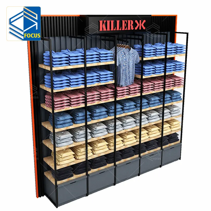 Original Modern Store Clothing Rack Design Clothing Store Fixtures Clothes Display Rack Shops Clothes Rack
