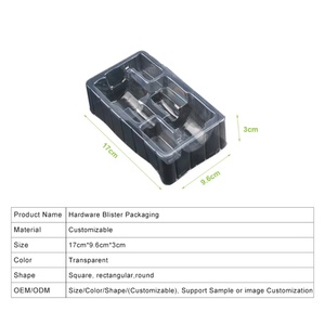 Factory Custom Shape ODM OEM Blister Clamshell Tray <b>Packaging</b> PP/PET/Other Materials Fast CAD Sample (1-2 Days) Transparent - Product Image 6