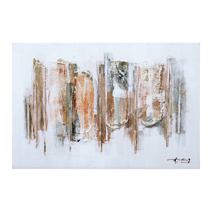 Pintura al Óleo Moderna, Hermosa y Abstracta, 100% Pintada a Mano, Decoración de Pared con Textura Pesada, Lienzo, Arte de Pared Grande - Product Image 3