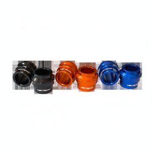 For KTM SX 144 08 Front Wheel <b>Spacers</b> Red 20mm and 15mm Alloy/Aluminium Wheel Adapter - Product Image 1