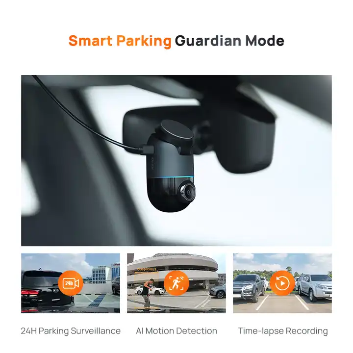 70mai Dash Cam Omni X200 - 360 Degree Full View Camera
