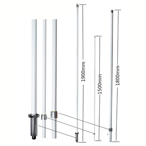 เสาอากาศ Diamonds X510 144/430 MHz แบบ Omni VHF UHF ใยแก้ว สำหรับสถานีฐานภายนอกอาคาร - Product Image 1