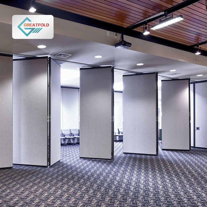 Sliding Paired Partition Wall Movable Spaces Office Room Partition ...
