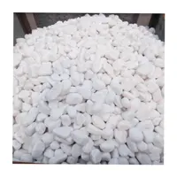 Caliente vender nieve blanco guijarro de la naturaleza piedra blanca