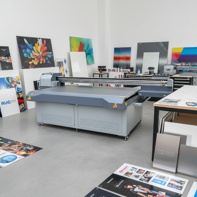 Industrial Large Uv Printer 2513 Plastic Plate Printing Machine I3200 Printhead Industrial Inkjet Printer