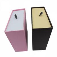 Boîte coulissante en carton rigide imprimée sur mesure, recyclable, en papier rigide, pour emballage de bijoux de mariage ou de cadeaux