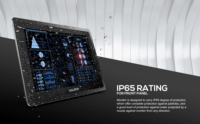 Moniteur tactile industriel LILLIPUT TK1019 10,1 pouces haute luminosité à cadre ouvert IP65 USB-C/VGA LCD pour usage professionnel
