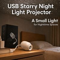 Projecteur de lumière nocturne ciel étoilé, lampe galaxie avec capteur tactile, rotation à 360 degrés, vente en gros