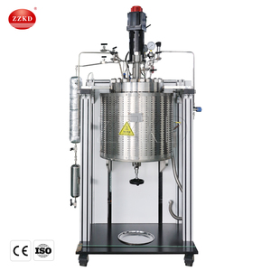 Jacket Steam Heating Reactor de alta presión horizontal Hastelloy con control automático Ex PLC Pid - Product Image 1