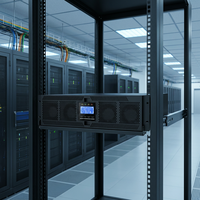 UPS Trifásico de Montaje en Rack de 10KVA 20KVA con Batería Externa para Salas de Servidores de Red e IT