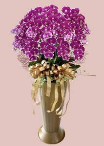 F313 Plateau d'orchidées moderne à installation rapide avec capacité de 8 orchidées pour les banquets de Thanksgiving et les présentoirs floraux de mariage - Product Image 5