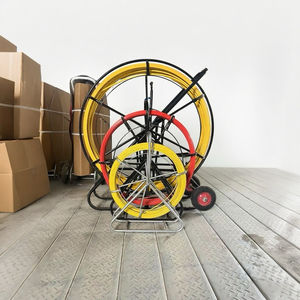 Tige <span class=keywords><strong>de</strong></span> guidage flexible en fibre optique avec attache-câble, <span class=keywords><strong>aiguille</strong></span> <span class=keywords><strong>de</strong></span> guidage pour câblage, accessoires <span class=keywords><strong>de</strong></span> câblage - Product Image 2